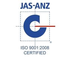 ISO 9001:2008 Certified (JAS-ANZ)